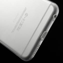 Ултра тънък прозрачен силиконов гръб за iPhone 6 Plus - 14128
