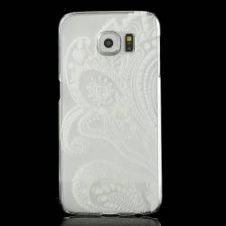 Прозрачен твърд гръб с картинки за Samsung Galaxy S6 G920 - 18643
