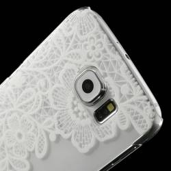 Прозрачен твърд гръб с картинки за Samsung Galaxy S6 G920 - 18652