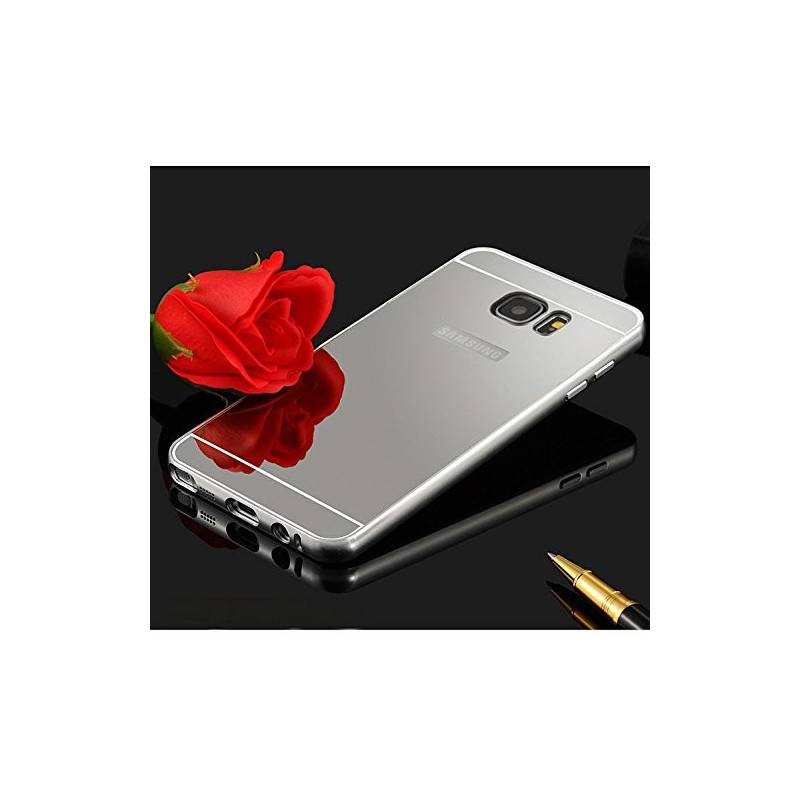 Метален бъмпер с гръб Mirror за Samsung Galaxy S7 G930 - 24088