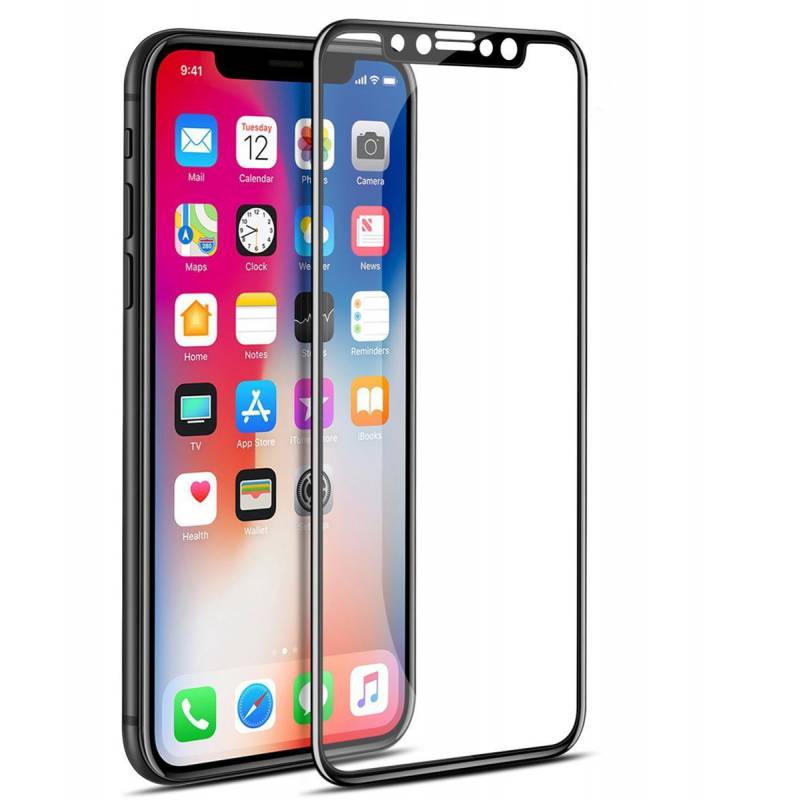 3D Full Cover Tempered Glass за iPhone X / 10 - 32767