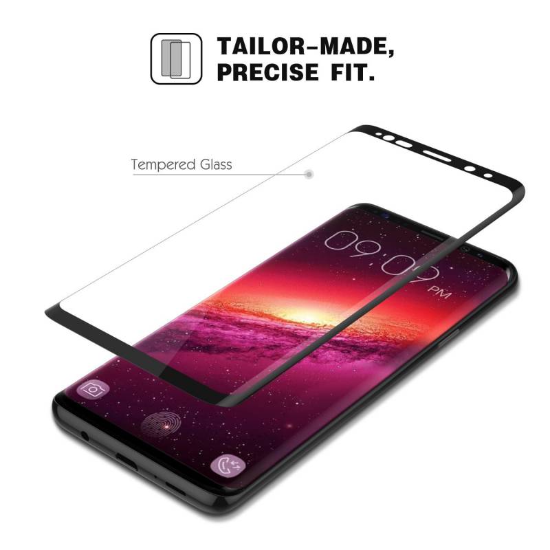 3D Full Cover Tempered Glass за Samsung Galaxy S9 - 33535