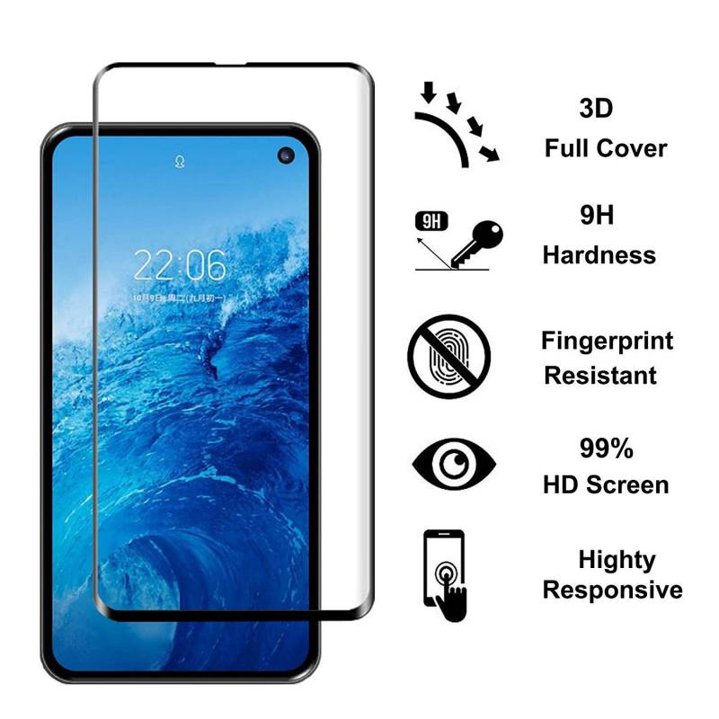 3D Full Cover Tempered Glass за Samsung Galaxy S10e - 38835