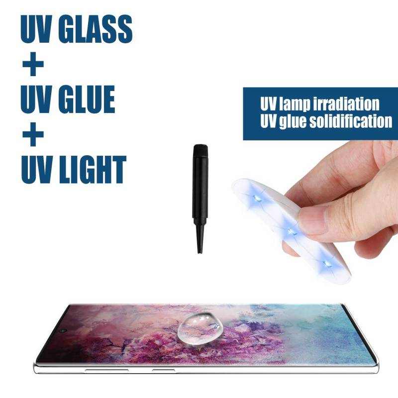 3D / 5D Full Glue UV Tempered Glass за Samsung Galaxy Note 10 - 43328