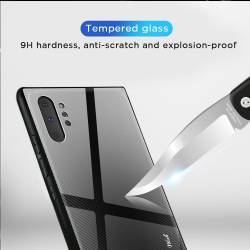Glass хибриден кейс със стъклен гръб за Samsung Galaxy Note 10+ Plus - 43605