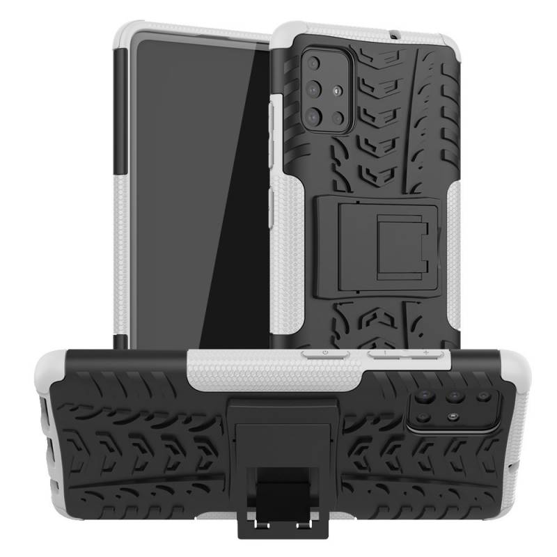 Противоударен гръб с kick stand стойка за Samsung Galaxy A51 - 46908