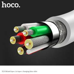 Hoco X23 Type-C към Type-C кабел - 47444