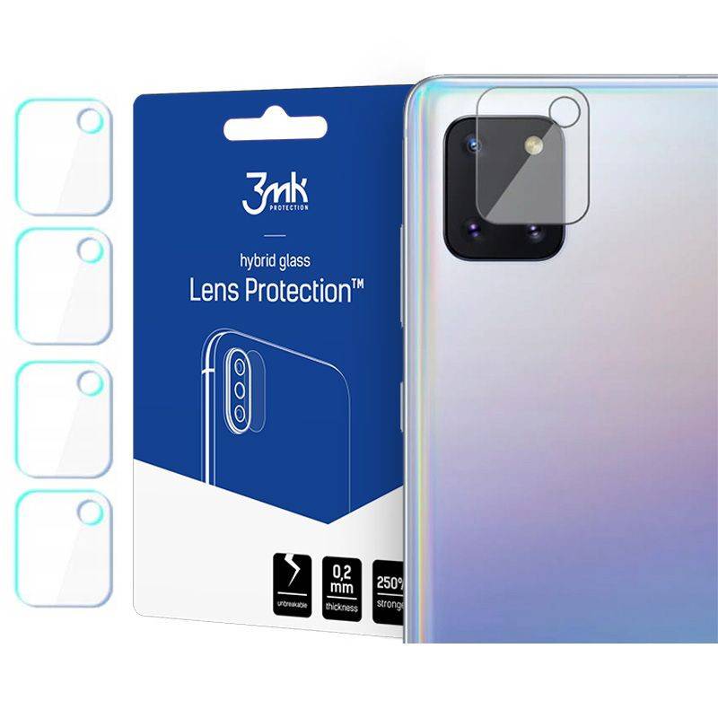 3MK Lens протектор за камерата на Samsung Galaxy Note 10 Lite - 48495
