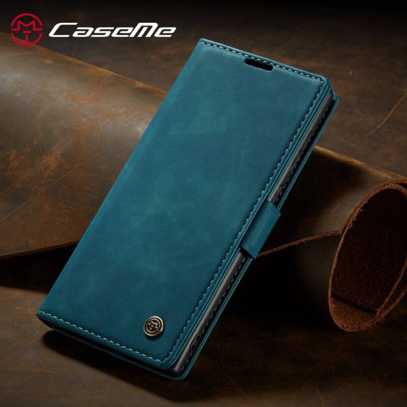 CaseMe Canvas кожен калъф за Samsung Galaxy Note 20 Ultra - зелен - 49002