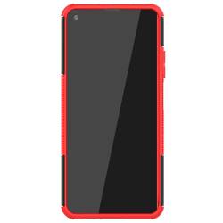 Противоударен хибриден гръб за Xiaomi Mi 10T / Mi 10T Pro 5G - червен - 50131