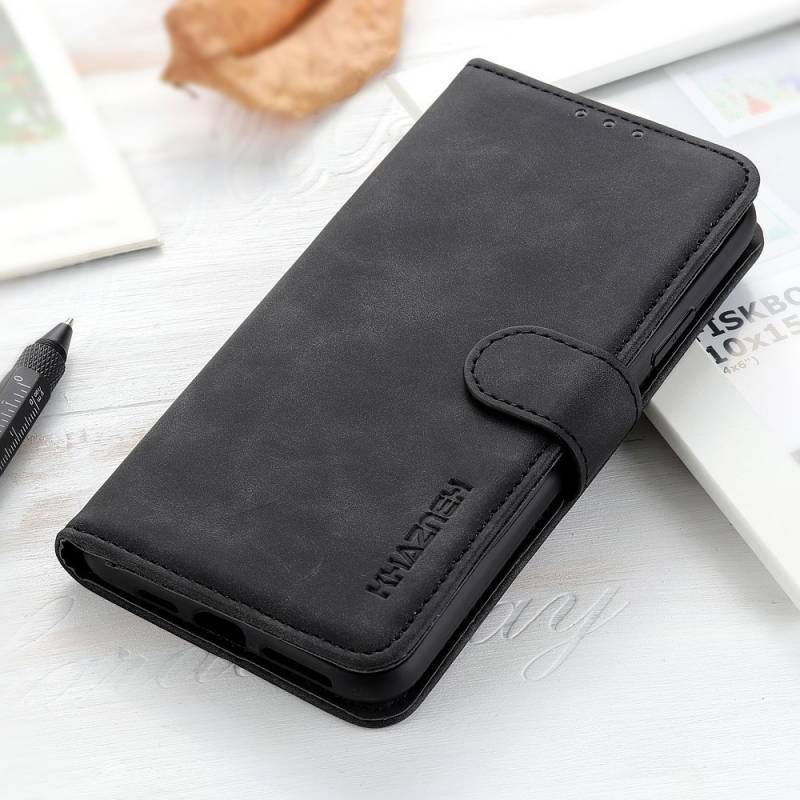 Classic Wallet кожен калъф за Samsung Galaxy S21 Ultra - черен - 50505