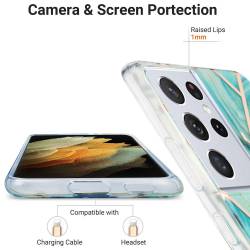 Art Case IMD силиконов гръб за Samsung Galaxy S21 Ultra - 50936
