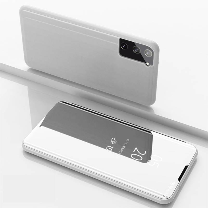 Поликарбонатен калъф Mirror Flip за Samsung Galaxy S21 - 50957