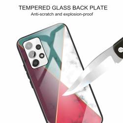 Glass хибриден кейс със стъклен гръб за Samsung Galaxy A72 - 52189