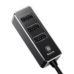 Baseus CCTON-01 зарядно за кола с 4 USB 3.1A - 52707