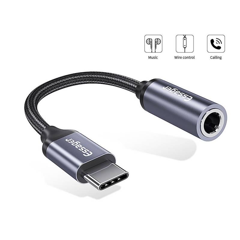 Essager USB Type-C към 3.5 мм аудио вход - 52785