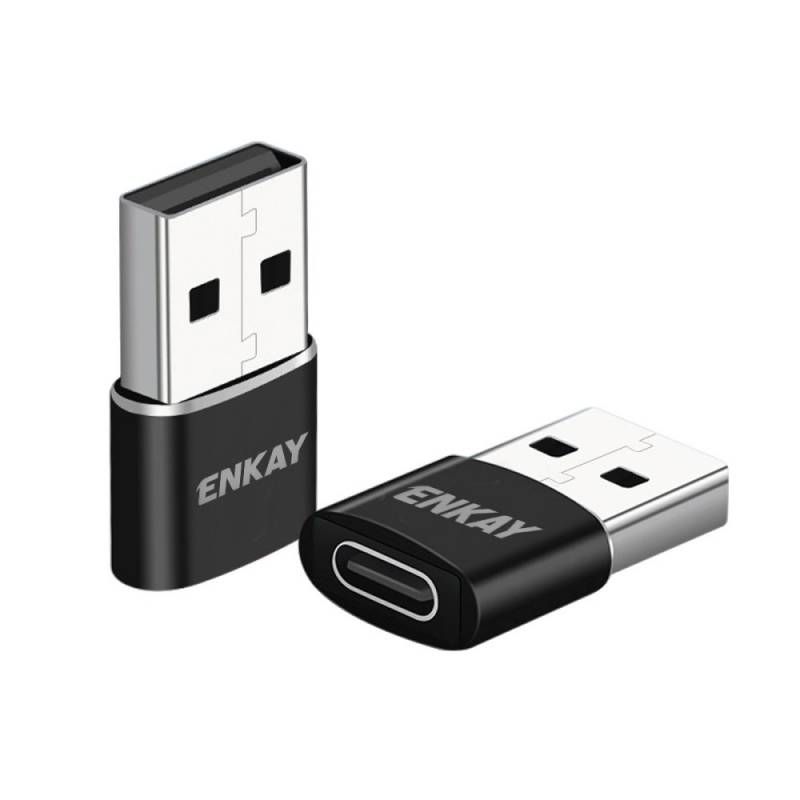 ENKAY ENK-AT105 USB мъжки към Type-C женски - 52806
