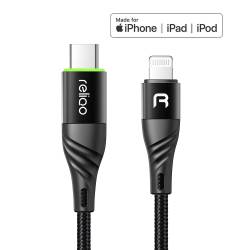 ReliQ MFI Type-C към Lightning USB кабел за iPhone - 52817