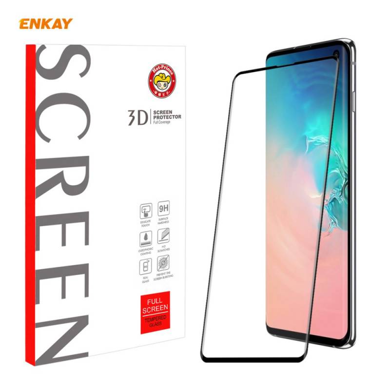 Enkay 3D Full Cover Tempered Glass за Samsung Galaxy S10 - 54816