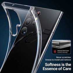 Air Case ултра тънък силиконов гръб за Samsung Galaxy S22 Ultra - 56458