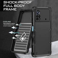 Shock Armor удароустойчив кейс за Xiaomi Poco X4 Pro 5G - 57507