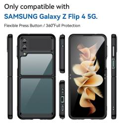 Anti Drop хибриден кейс за Samsung Galaxy Z Flip 4 5G - 59118