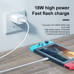 WK travel charger зарядно 2.4A 18W USB - 61378