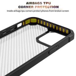 Carbon Armor противоударен гръб за iPhone 14 Pro - 62479