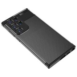 iPaky Carbon силиконов кейс за Samsung Galaxy S23 Ultra - 62487
