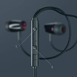 JoyRoom - Stereo Headphones (JR-EL114) слушалки с handsfree - 65534