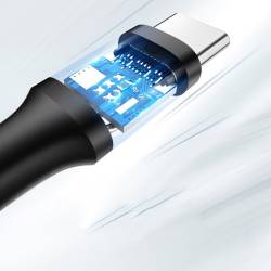 Ugreen - Data Cable Nickel Plating (60117) USB Type-C кабел 5V 3A QC3 20W 1.5M - 65606