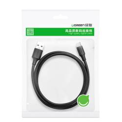 Ugreen - Data Cable Nickel Plating (60117) USB Type-C кабел 5V 3A QC3 20W 1.5M - 65609