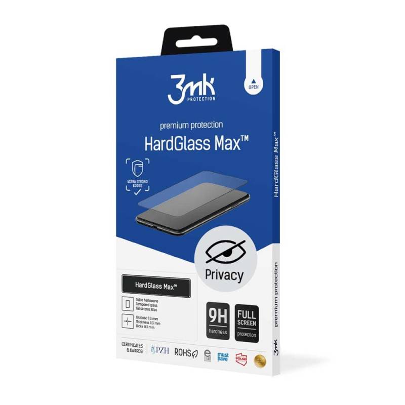 3mk HardGlass Max Privacy стъклен протектор за iPhone 14 - 66174