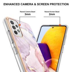 Art Case Marble силиконов гръб за Samsung Galaxy A72 - 66685