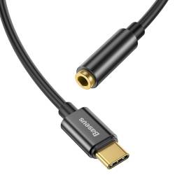 Baseus - Audio Cable Adapter L54 (CATL54-01) - Type-C към 3.5 мм аудио вход - 66694