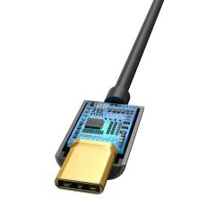 Baseus - Audio Cable Adapter L54 (CATL54-01) - Type-C към 3.5 мм аудио вход - 66695