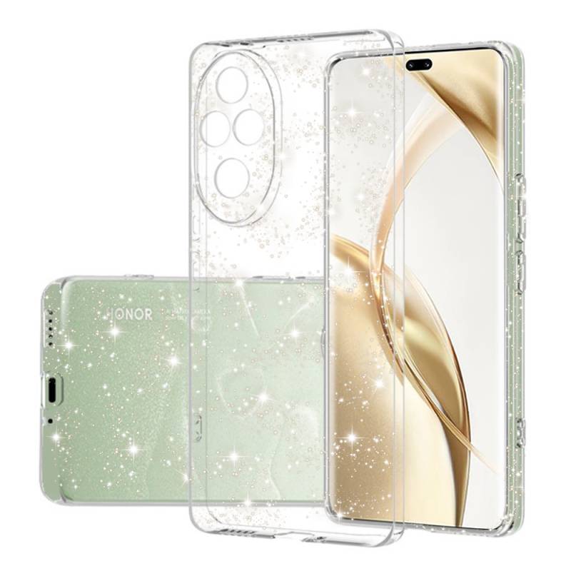 Flex Air Glitter силиконов кейс за Honor 200 Pro - 70041