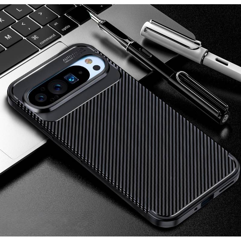 iPaky Carbon силиконов кейс за Google Pixel 9 / Pixel 9 Pro - 70293