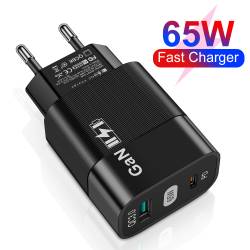 Techsuit - Wall Charger (CHPD131) 65W QC+PD 3.0 оригинално зарядно - 70928