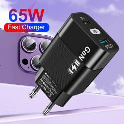 Techsuit - Wall Charger (CHPD131) 65W QC+PD 3.0 оригинално зарядно - 70931