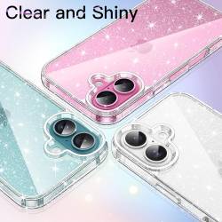 Flex Air Glitter силиконов кейс за iPhone 16 - 71131