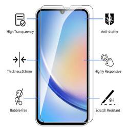 Скрийн протектор Tempered Glass за Samsung Galaxy A16 4G / 5G - 71211