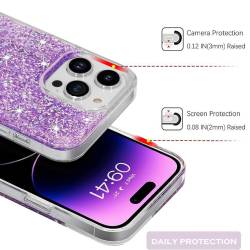 Techsuit Sparkly Glitter блестящ силиконов кейс за Samsung Galaxy A55 5G - 71617