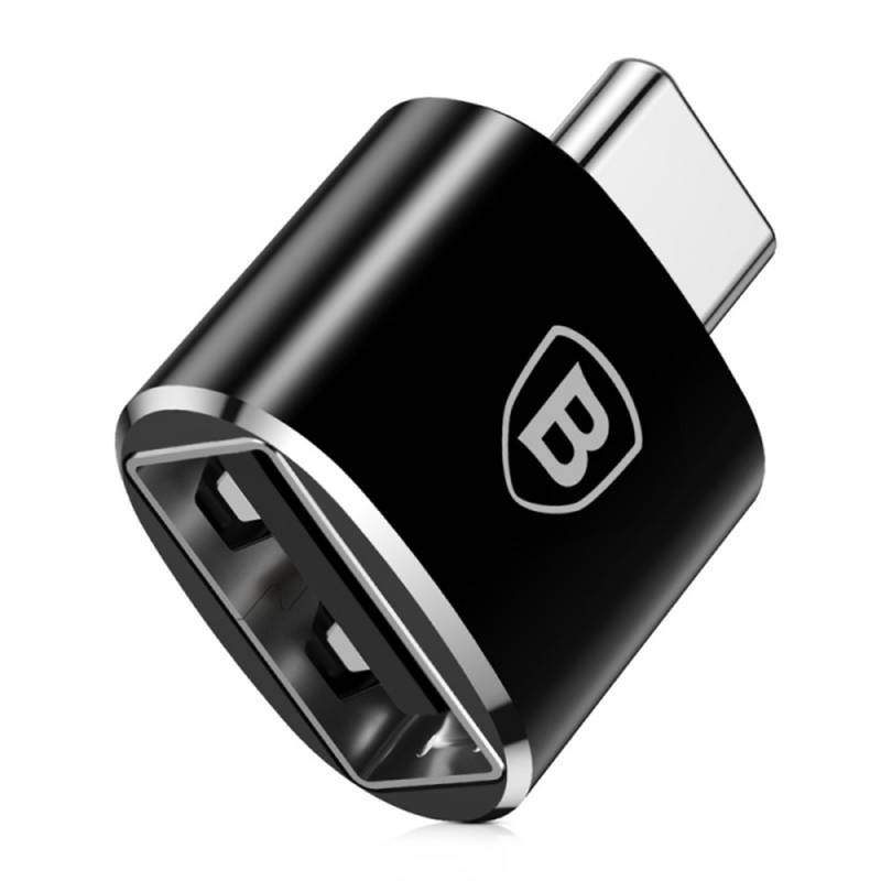 Baseus - OTG Adapter (CATOTG-01) - USB 2.0 to Type-C OTG адаптор преходник - 71724