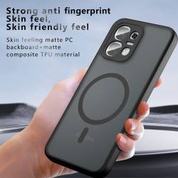 Gravity Bumper MagSafe хибриден кейс за Oppo A6 Pro 4G / 5G - 85356
