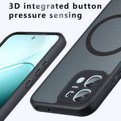 Gravity Bumper MagSafe хибриден кейс за Oppo A6 Pro 4G / 5G - 85358