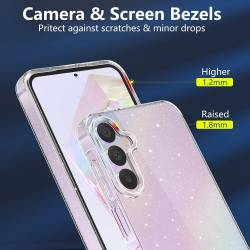 Flex Air Glitter силиконов кейс за Samsung Galaxy A18 4G - 85386