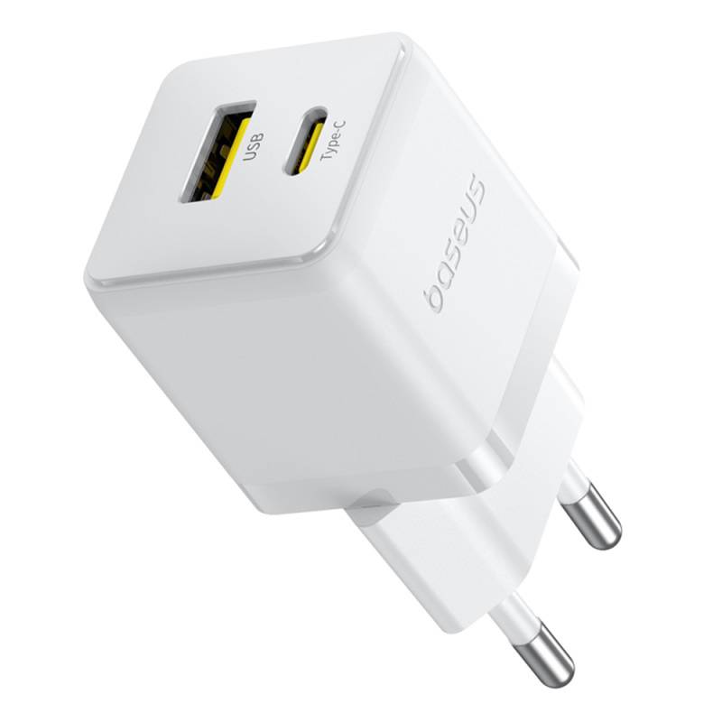 Baseus CCZC20UE QC3.0+PD 20W зарядно / адаптор с бързо зареждане и Type-C и USB A вход