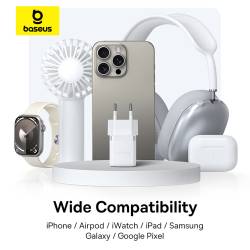Baseus CCZC20UE QC3.0+PD 20W зарядно / адаптор с бързо зареждане и Type-C и USB A вход