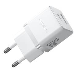 Baseus CCZC20UE QC3.0+PD 20W зарядно / адаптор с бързо зареждане и Type-C и USB A вход